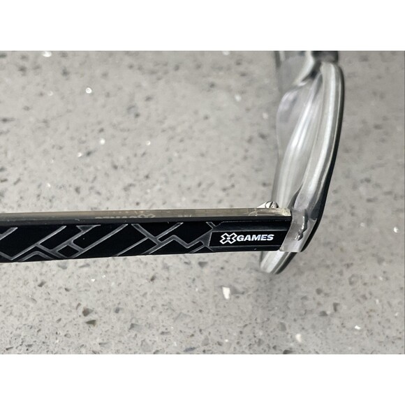 MARCHON X GAMES SUPERSLOPE 001 BLACK CLEAR EYEGLASSES FRAMES ONLY 50-15-135 - Picture 10 of 16